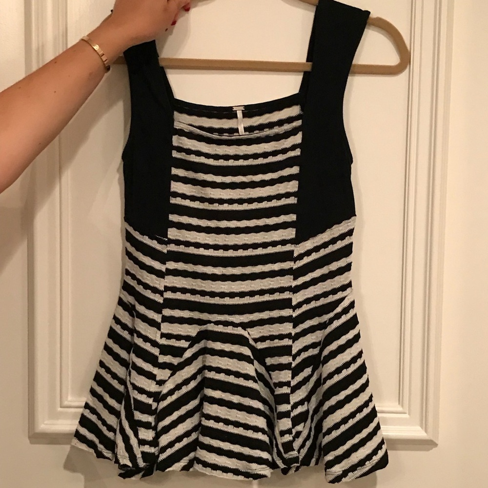 Free people peplum top